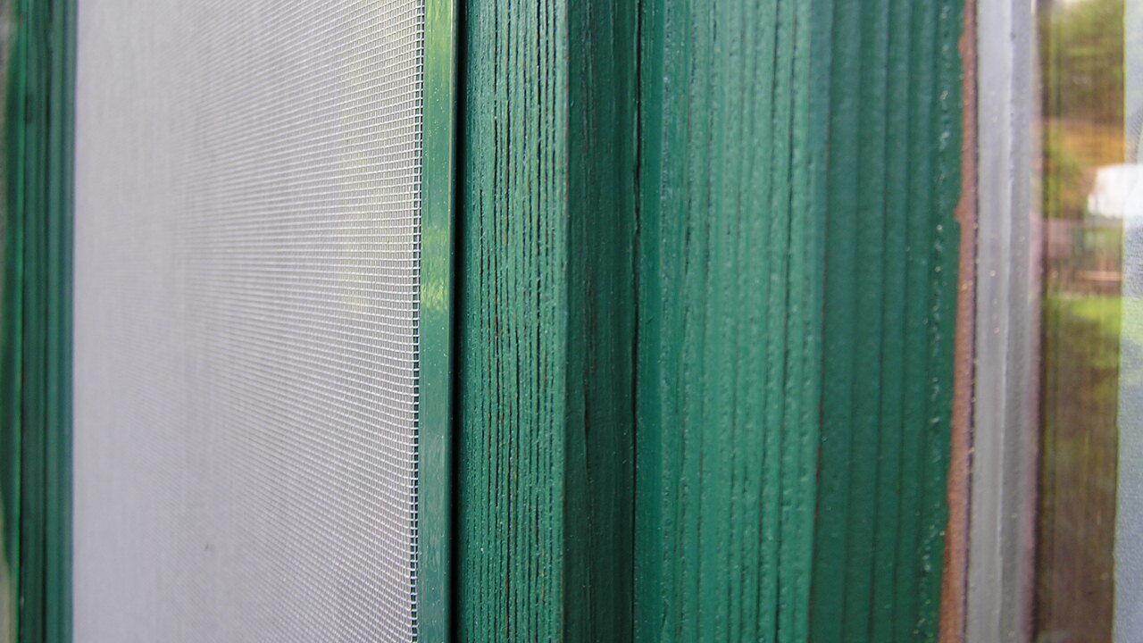 Insektenschutz für Holzfenster ohne Klebereste Kleber