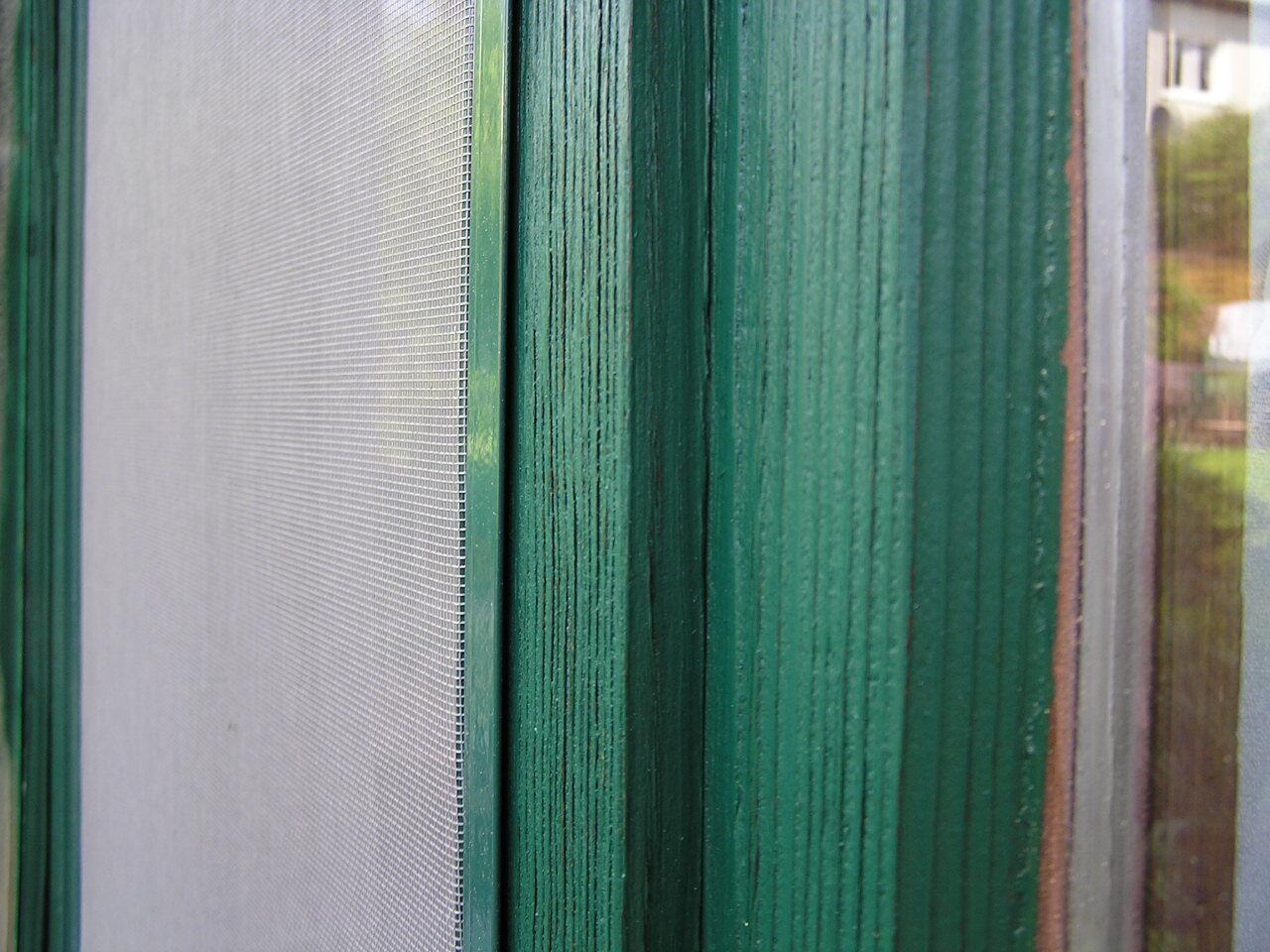 Insektenschutz für Holzfenster ohne Klebereste Kleber