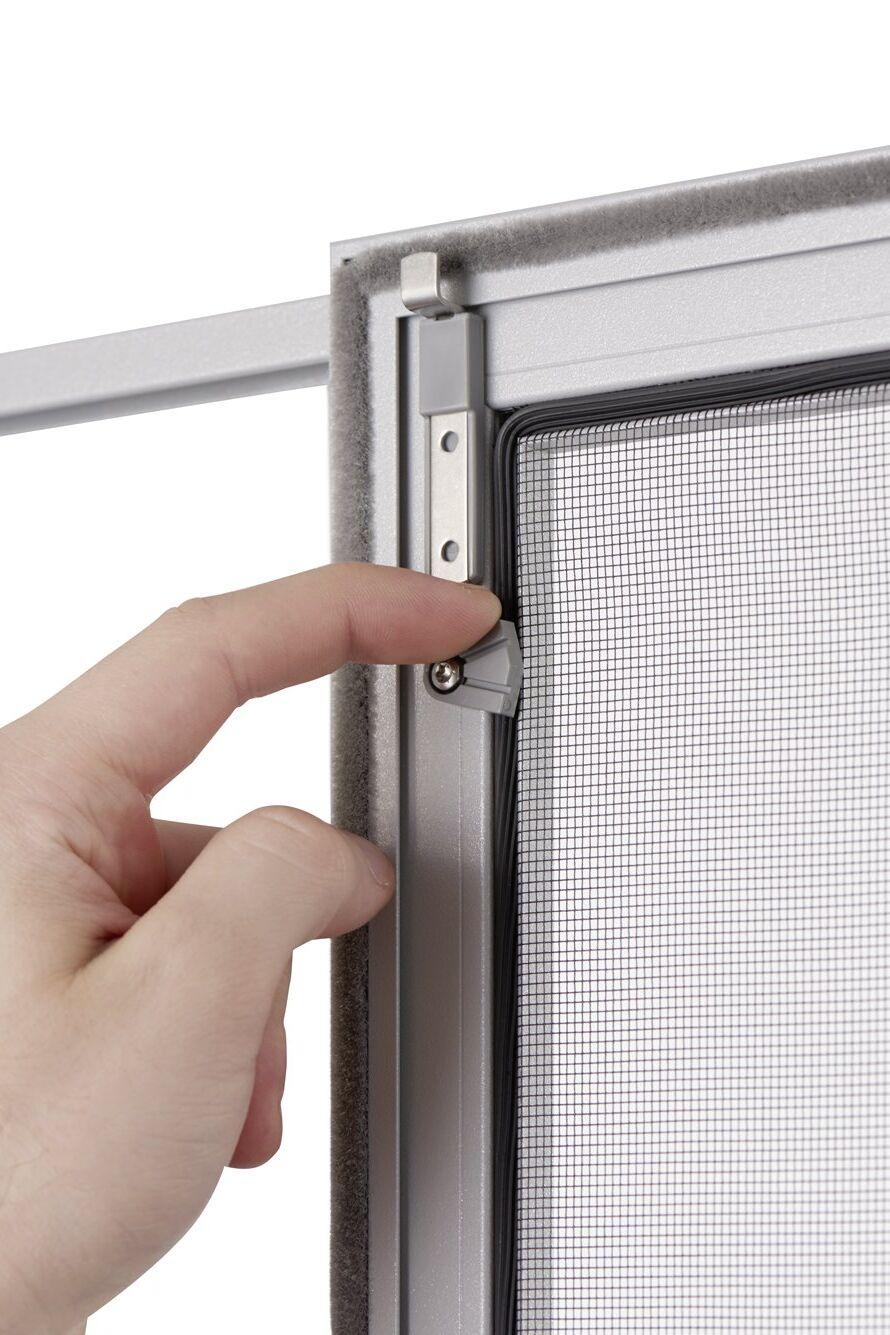 Insektenschutz-Spannrahmen zum Einhängen für Fenster. Ohne zu Bohren!
