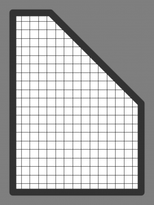 Insektenschutz Sonderform Fliegengitter Fünfeck