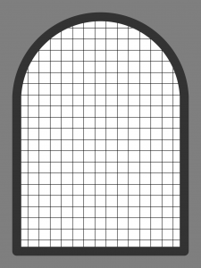 Insektenschutz Sonderform Fliegengitter Rundbogen