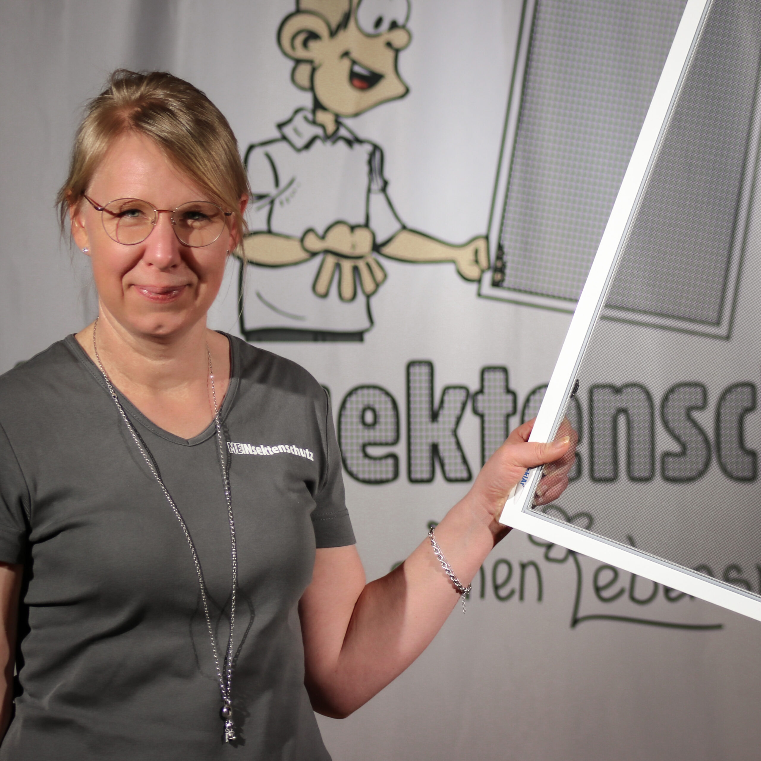 Silke Mühl aus Jossgrund Insektenschutz Fliegengitter Main-Kinzig-Kreis Hanau