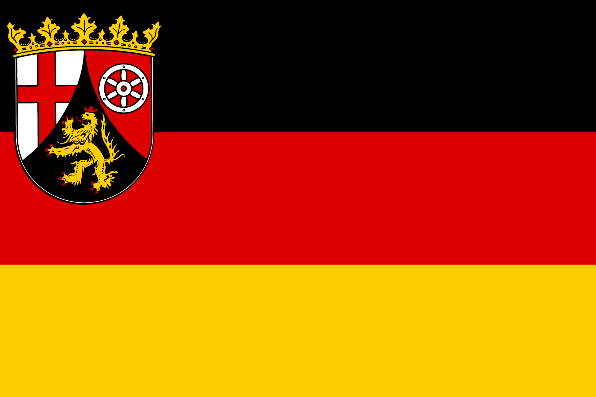 Flagge Rheinland Pfalz