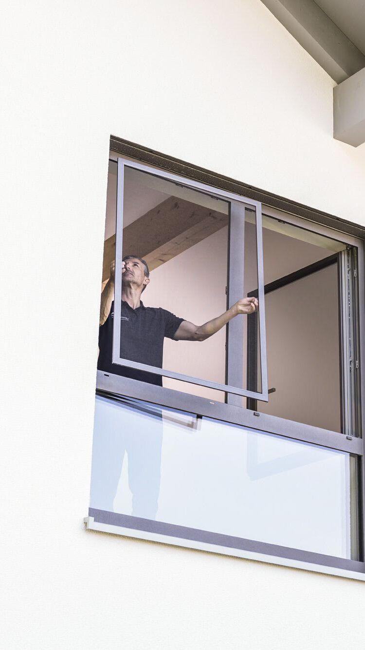 Spannrahmen für Fenster. Insektenschutz Gießen Pohlheim Lich und Grünberg
