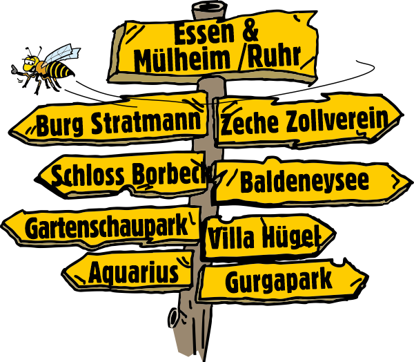Wegweiser Insektenschutz Filiale Essen Mülheim an der Ruhr