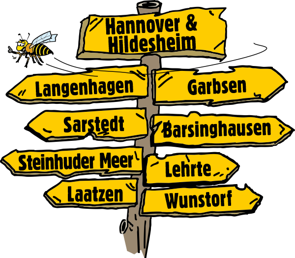 Wegweiser Insektenschutz Filiale Hannover Hildesheim