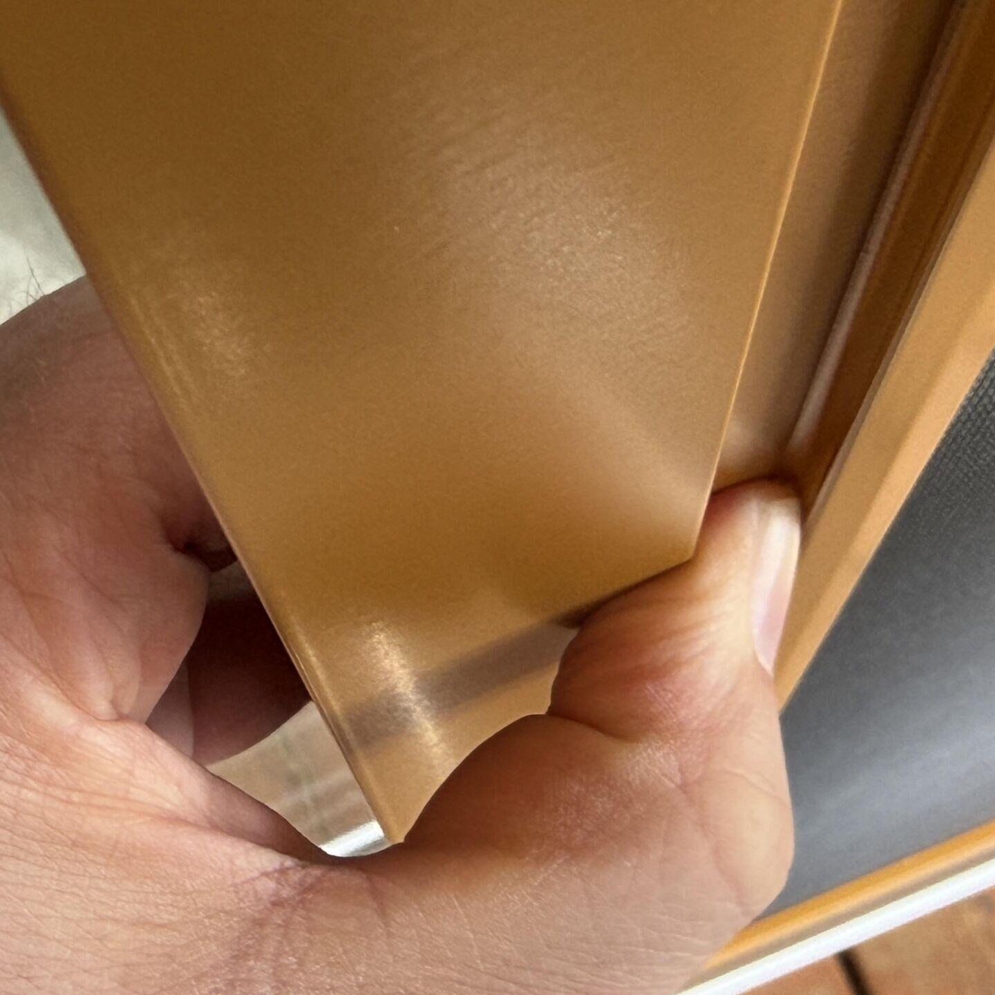 Schieberahmen Griffleiste